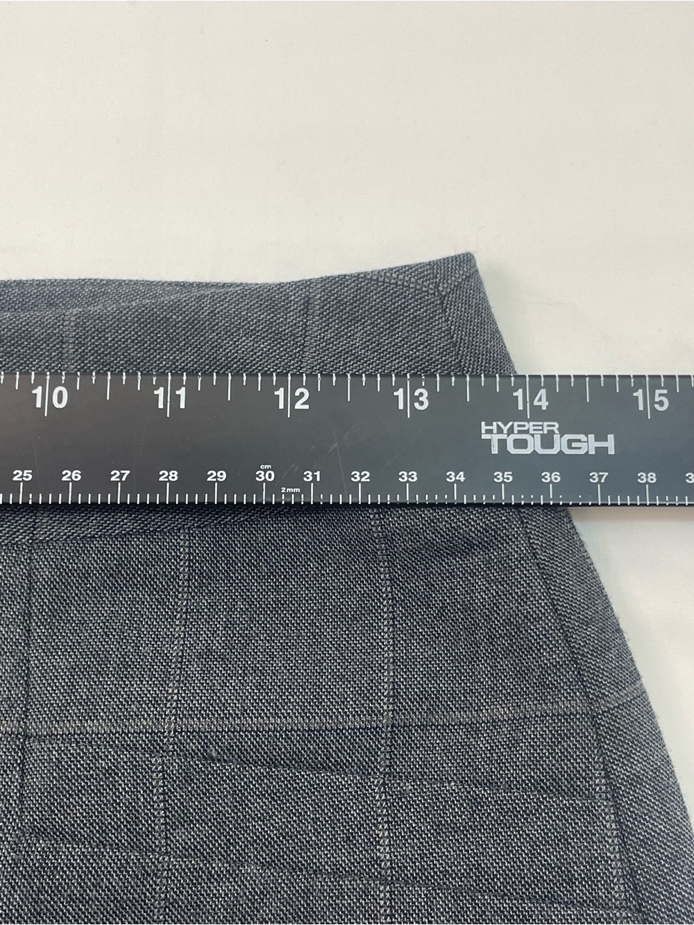 Banana Republic Gray Plaid Pencil Skirt - Picture 8 of 10